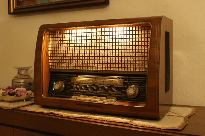 1950s German tube radio